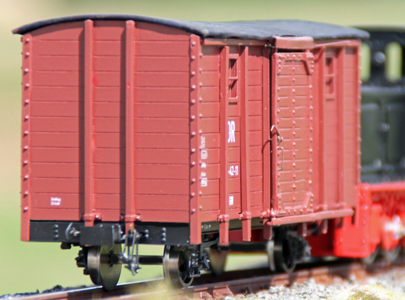 Gw-Wagen aus Rügen von Feld Grossbahn in 1e, Spur 1