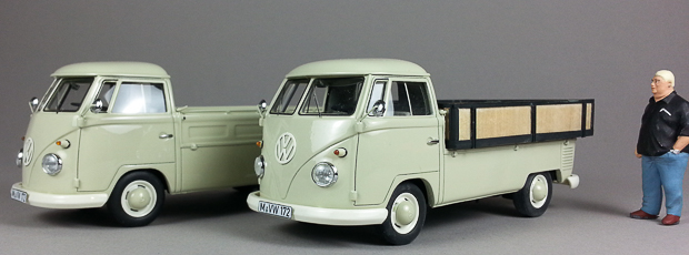 VW T1 mit Großraumpritsche. Foto: Heinrich Hütz