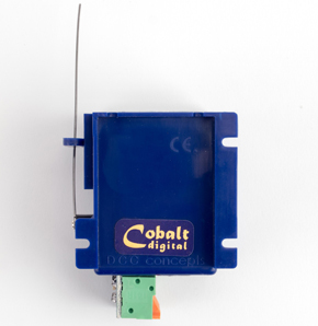 DCC Components Weichenmotor Cobalt DCC. Foto: Friedhelm Weidelich