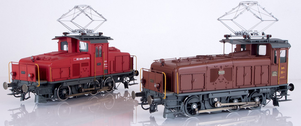 Dingler Spur 1 Ee 3_3 der SBB. Foto: Dingler