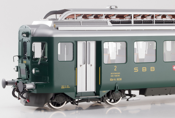 SBB BDe 4/4 von Fine Models, Spur 1. Foto: Friedhelm Weidelich