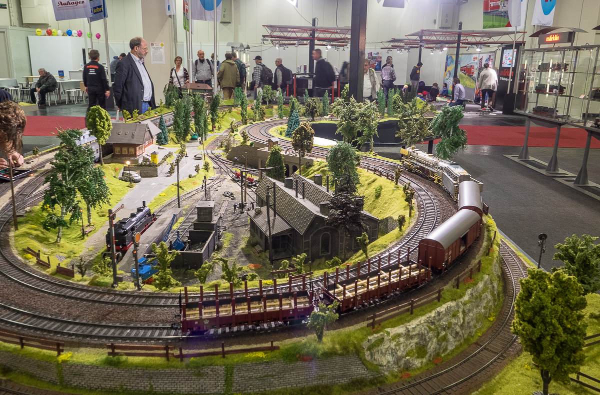 Spur-1-Anlage von Märklin auf der IMA Köln 2016. Foto: Friedhelm Weidelich, www.spur1info.com
