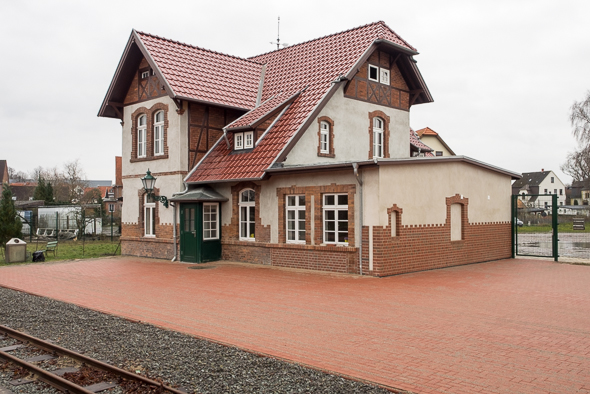 Bahnhof Klütz. Foto: Friedhelm Weidelich