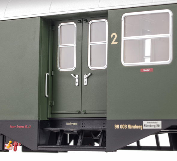Umbauwagen B4yge von Maerklin, Spur 1
