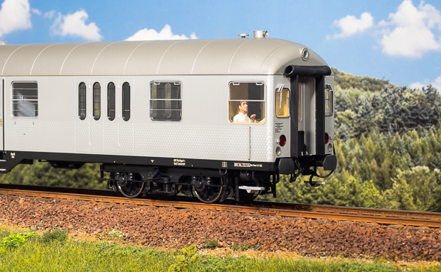 Märklin Silberling-Steuerwagen 58342, Spur 1. Foto: Friedhelm Weidelich