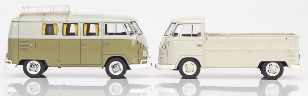 VW T1 von Schuco, 1:32. Foto: Friedhelm Weidelich