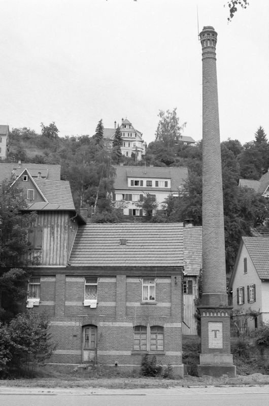 Schornstein Sägewerk Gebr. Theurer (Foto: Friedhelm Weidelich)