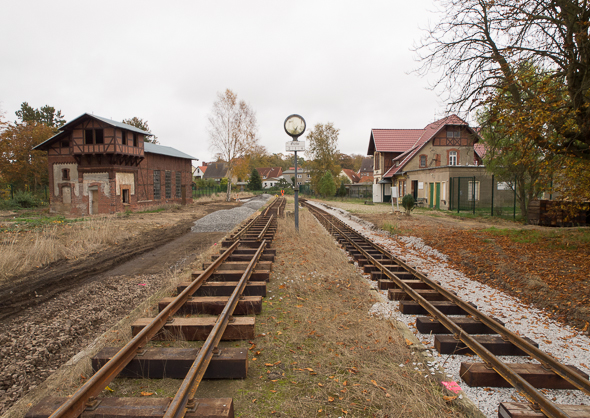 Bahnhof Klütz Foto: Friedhelm Weidelich