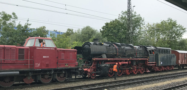 44 1315 auf dem Weg nach Göppingen. Foto: Märklin