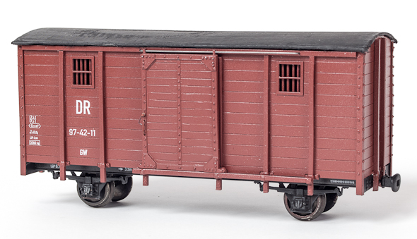 Gw-Wagen von Feld Grossbahn in 1e, 1:32, Foto: Friedhelm Weidelich