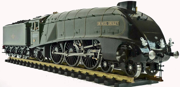 LNER Class A4 von Bowande, Live-Steam