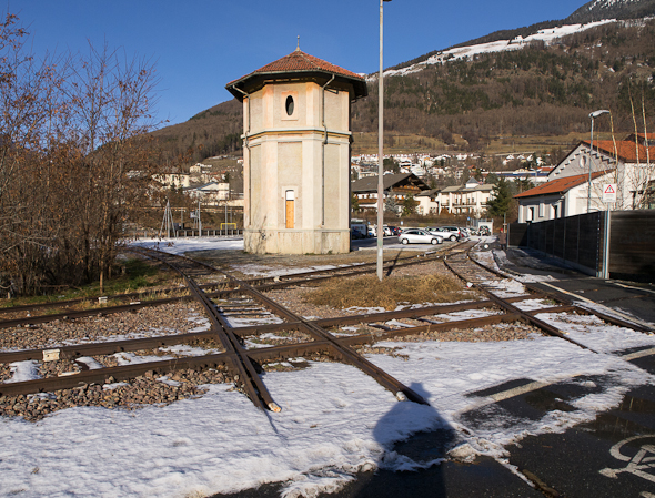 Gleisfünfeck in Mals, Foto: Friedhelm Weidelich