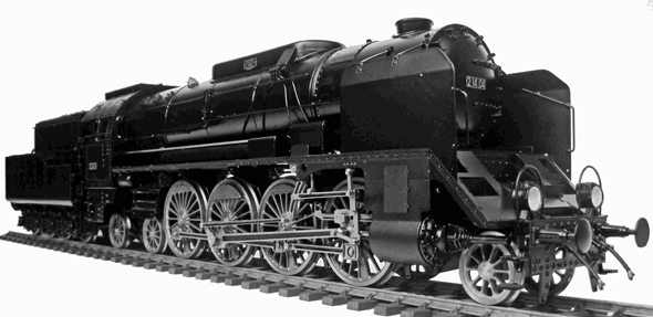 Spur 1 Echtdampflok Reihe 214 von Wyko